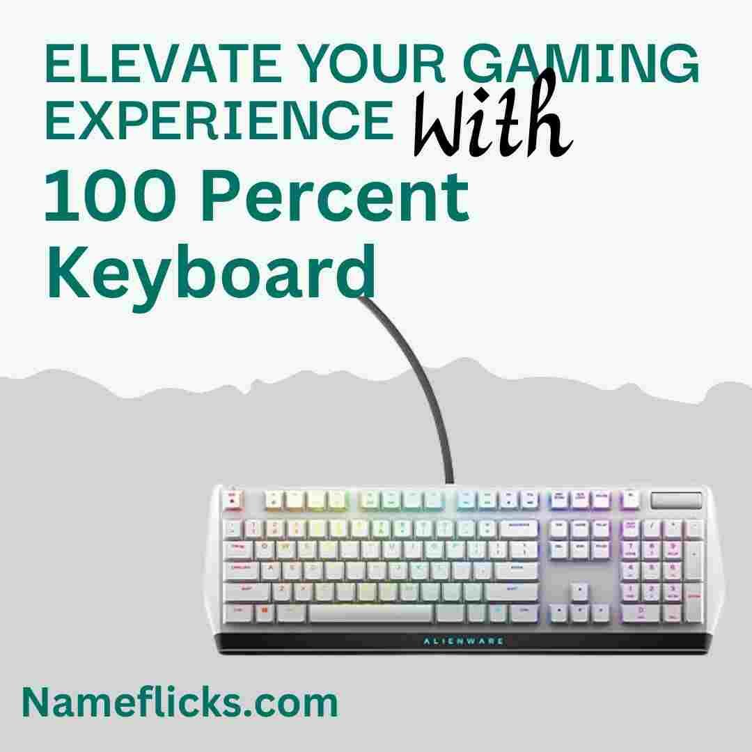 100 percent keyboard layout