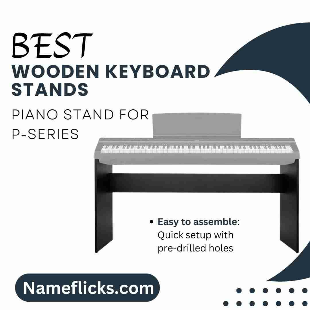 keyboard stand wood