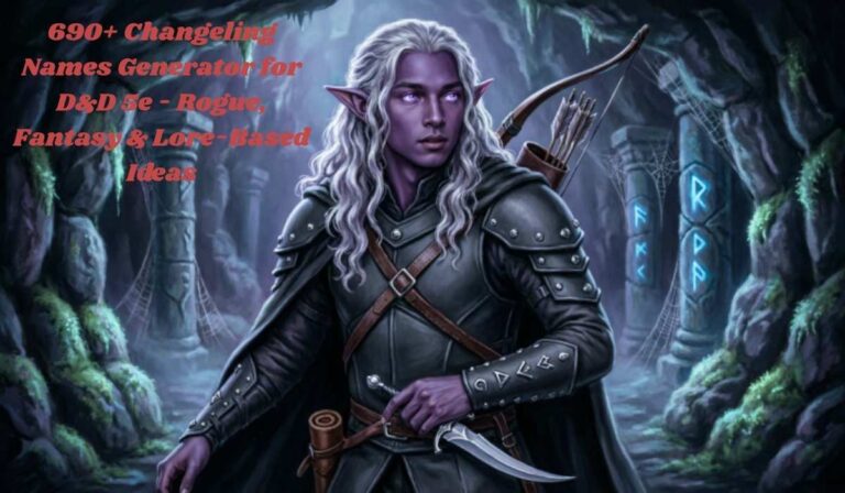 Changeling Names