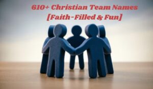 Christian Team Names
