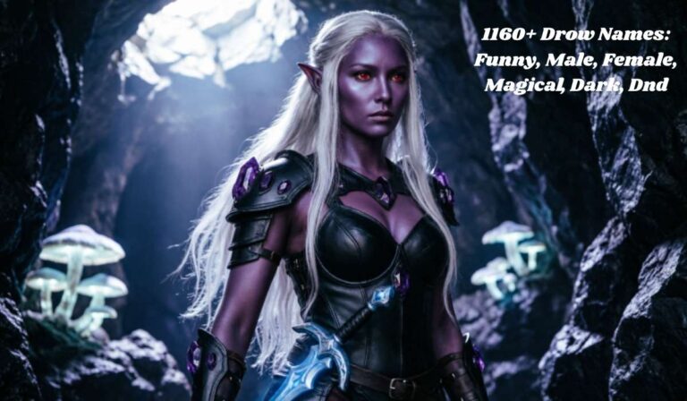 Drow Names
