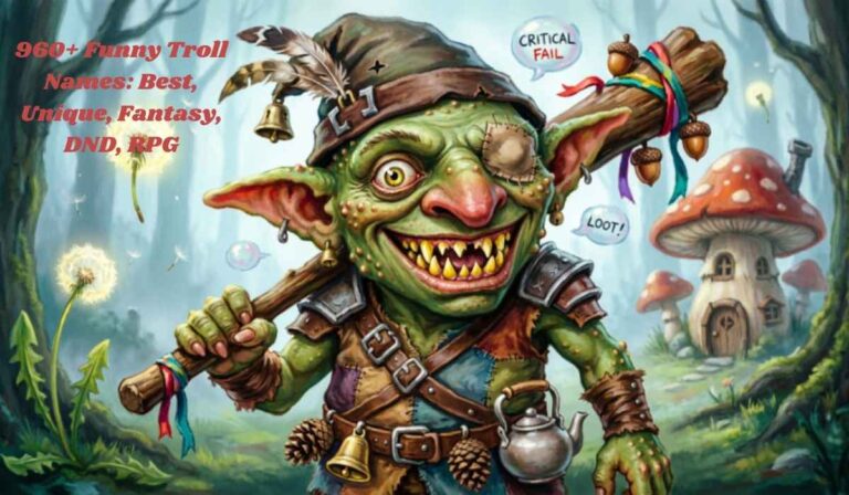 Funny Troll Names