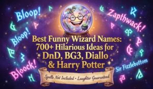 Funny Wizard Names