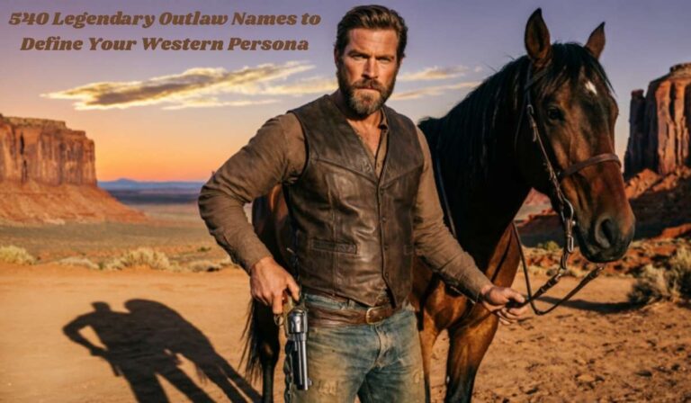Legendary Outlaw Names