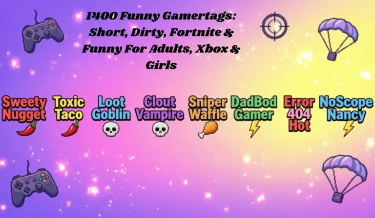 Funny Gamertags
