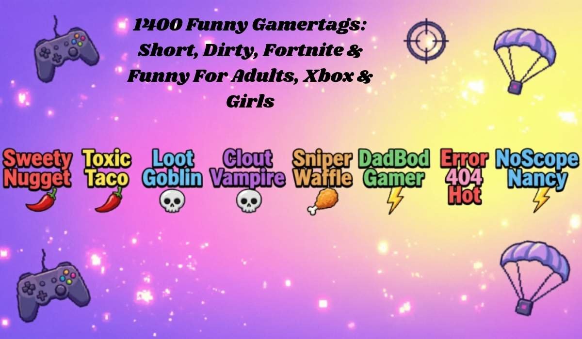 Funny Gamertags