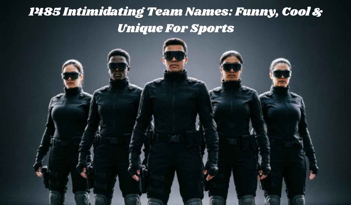 Intimidating Team Names