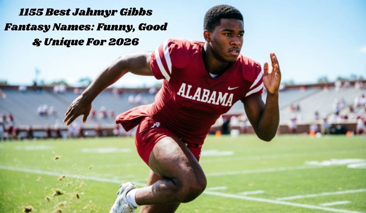 Jahmyr Gibbs Fantasy Names