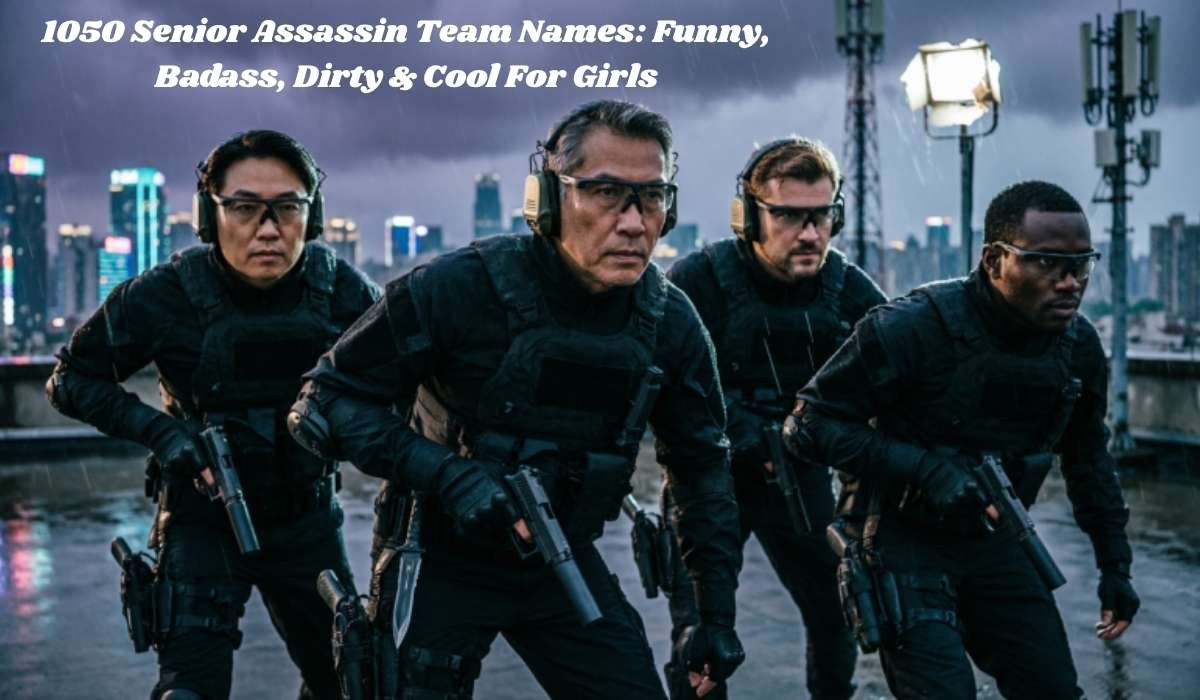 Senior Assassin Team Names