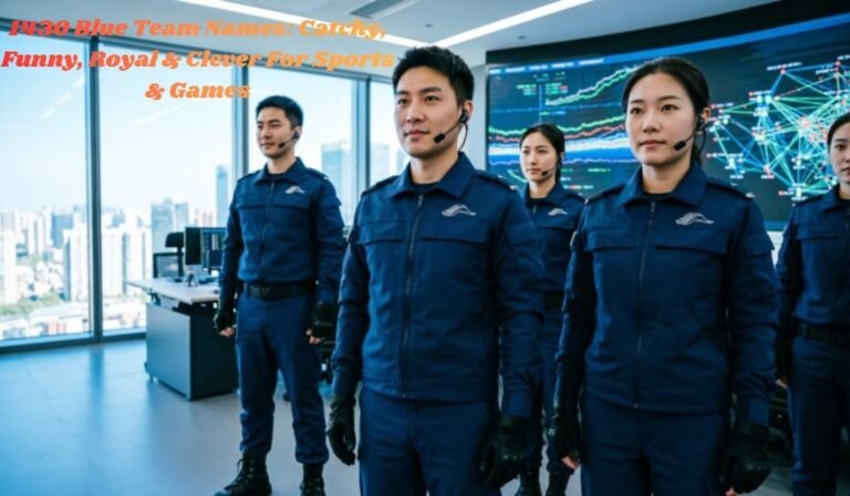 Blue Team Names