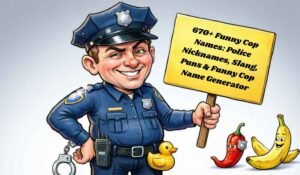 Funny Cop Names