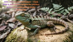 Funny Lizard Names