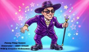 Funny Pimp Names