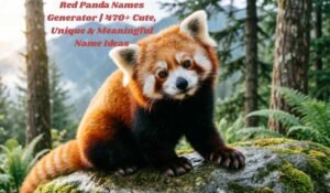 Red Panda Names
