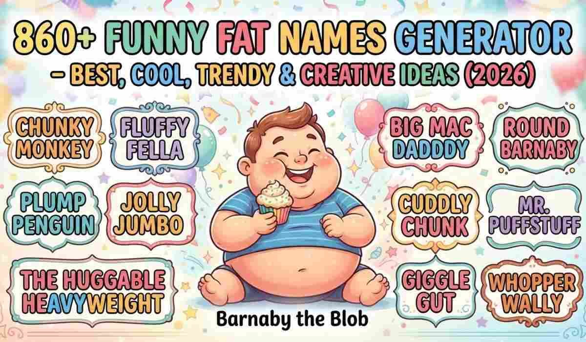 Funny Fat Names