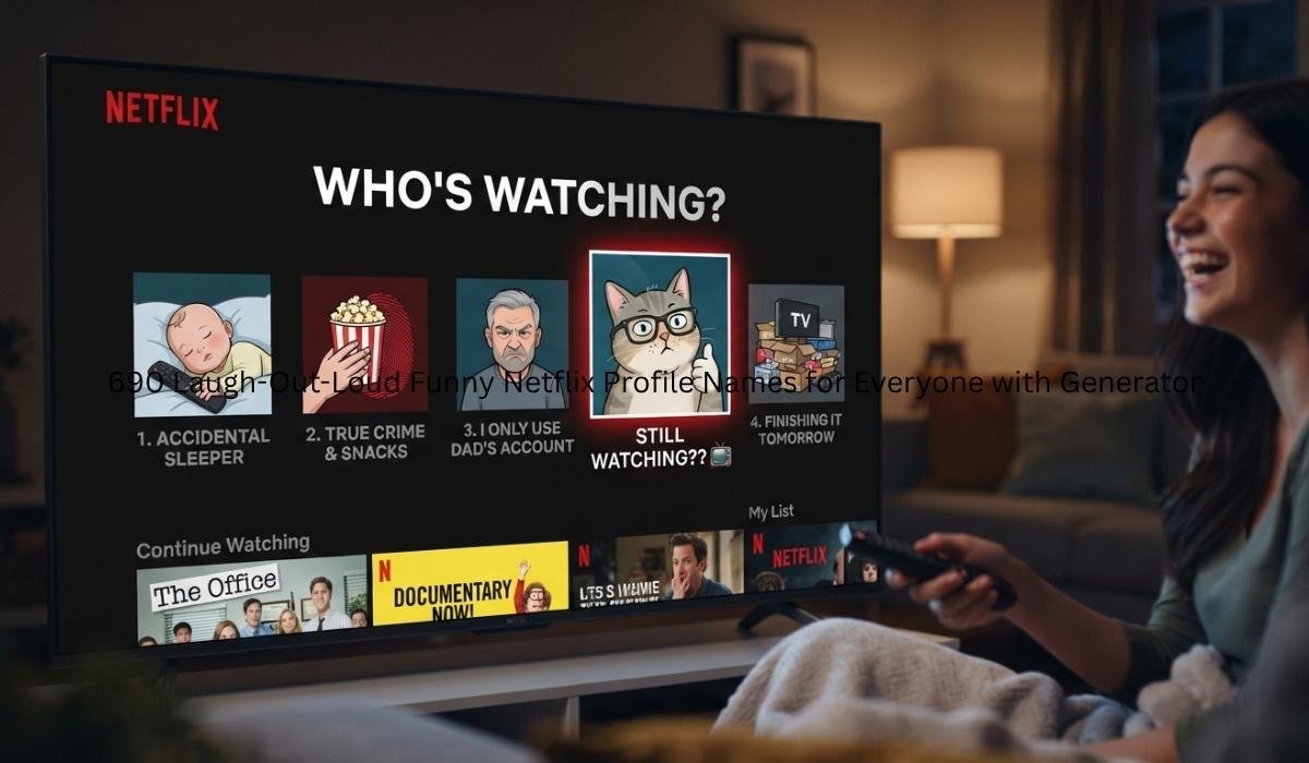 Funny Netflix Profile Names