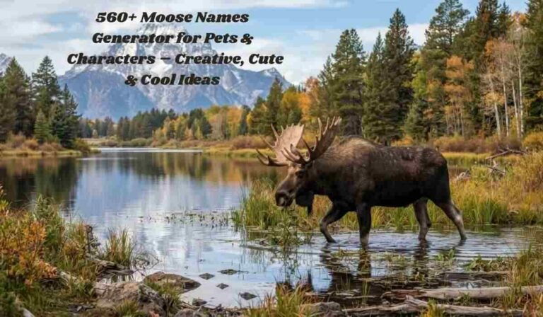 Moose Names
