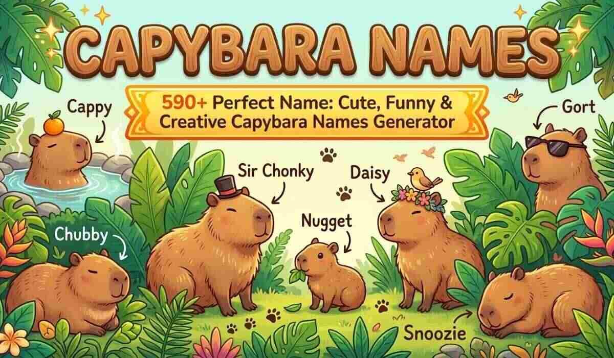 Capybara Names