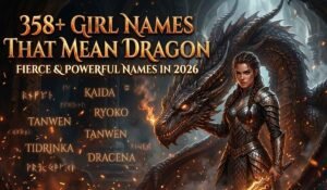 Girl Names That Mean Dragon