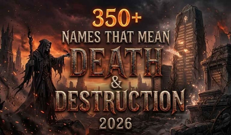 Names That Mean Death